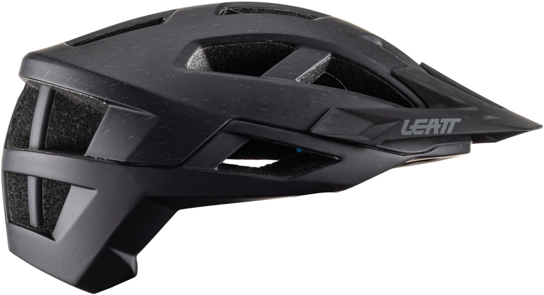 Side view of Leatt MTB Trail 2.0 Bicycle Helmet, black, Size S for Men