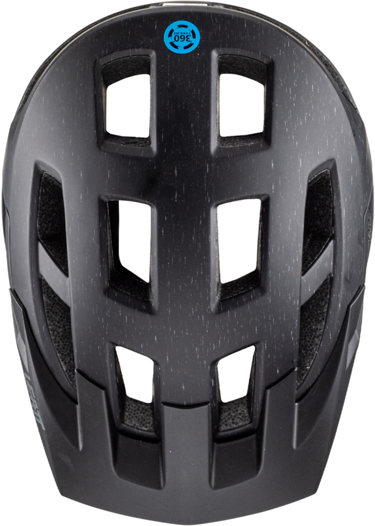 Side view of Leatt MTB Trail 2.0 Bicycle Helmet, black, Size S for Men