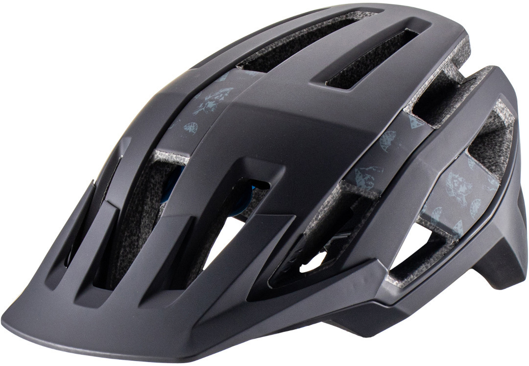 Side view of Leatt MTB Trail 3.0 Bicycle Helmet, black, Size L for Men