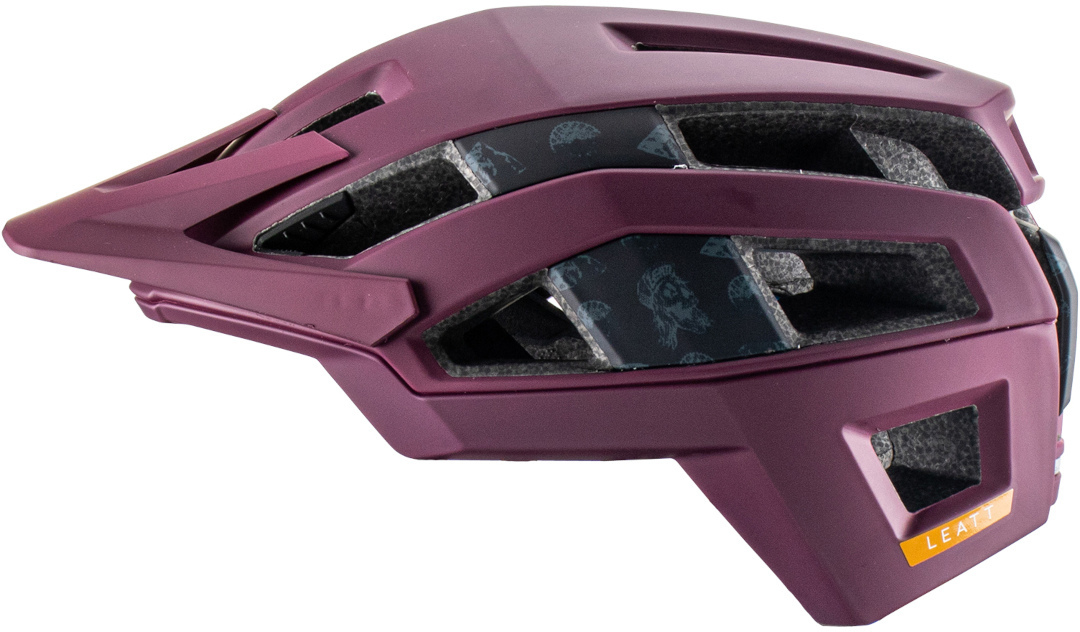 Leatt MTB Trail 3.0 Bicycle Helmet, purple, Size S for Men-image-792951163