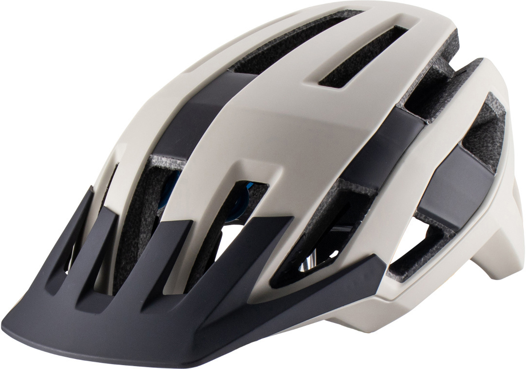 Side view of Leatt MTB Trail 3.0 Desert Bicycle Helmet, white, Size M for Men
