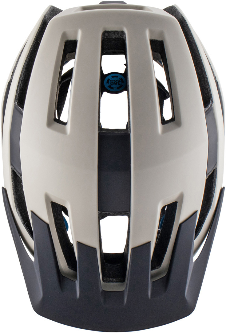 Side view of Leatt MTB Trail 3.0 Desert Bicycle Helmet, white, Size M for Men