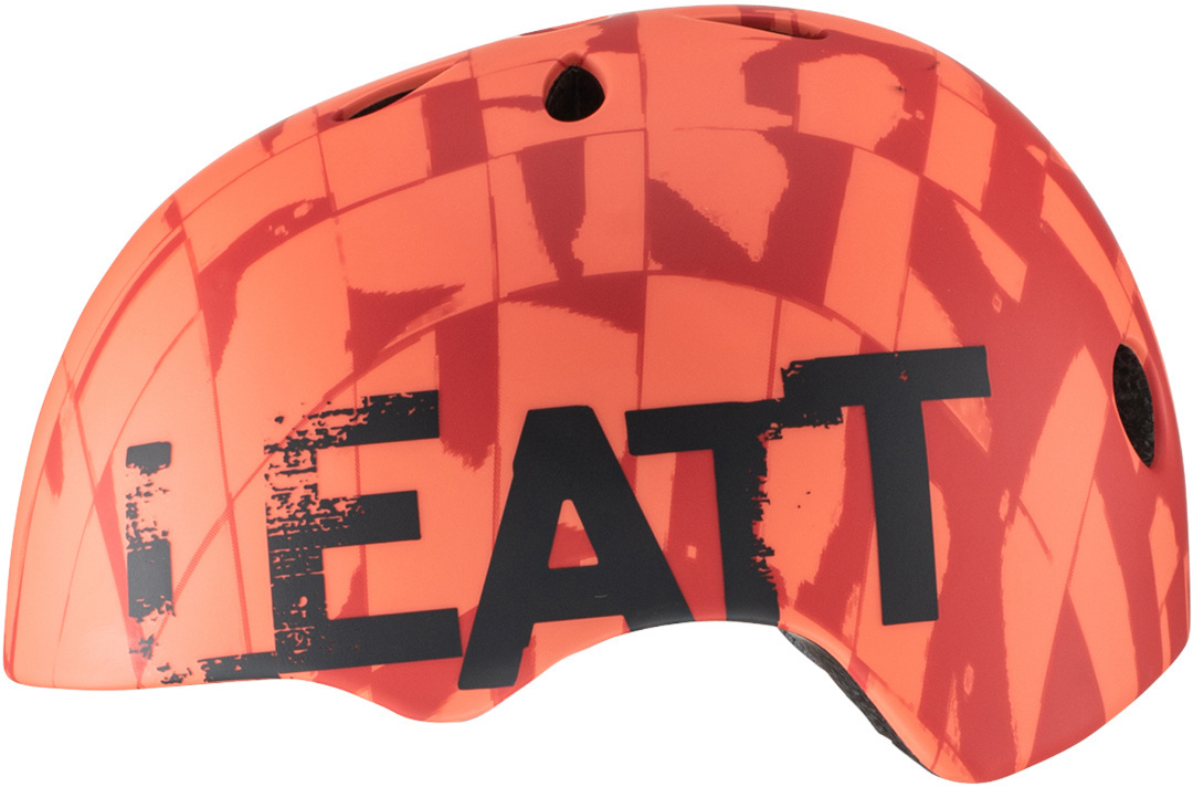 Leatt Boys Red Mtb Trail 1.0 Bicycle Helmet, For