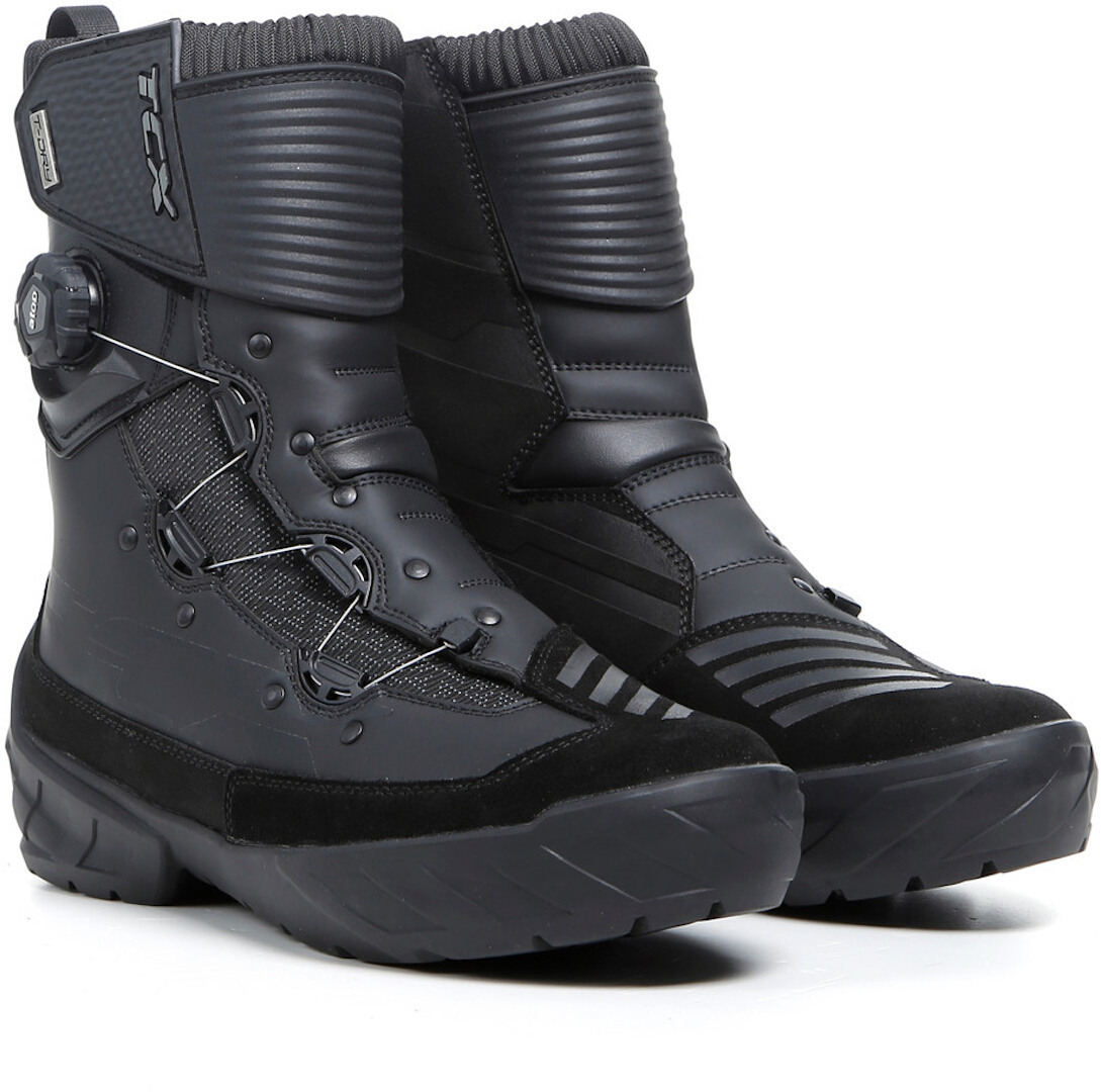 TCX Infinity 3 Mid WP Motorcycle Boots, black, Size 40, black, Size 40