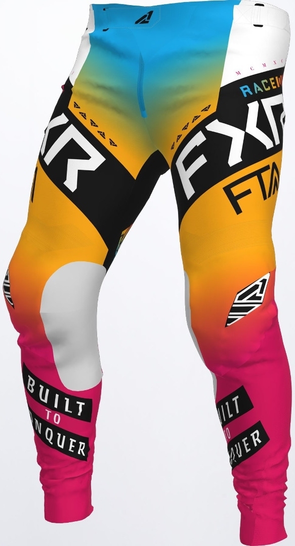 FXR Podium Gladiator Motocross Pants, black-yellow, Size 30, black-yellow, Size 30