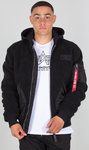 Alpha Industries CWU Zip Teddy Munktröja