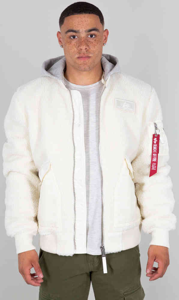 Alpha Industries CWU Zip Teddy Munktröja