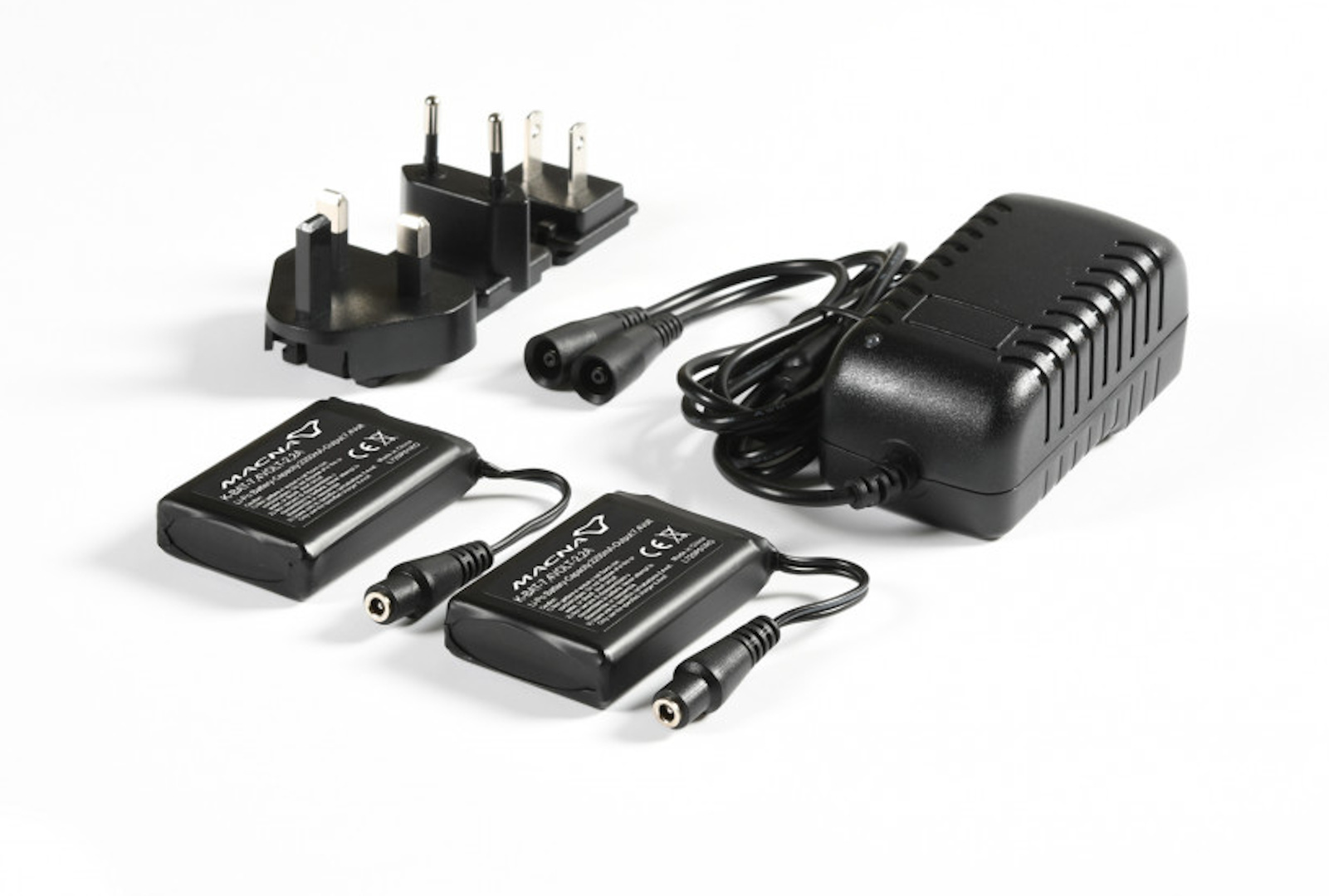 Macna 7,4 Volt Battery Set, black, black, Size One Size
