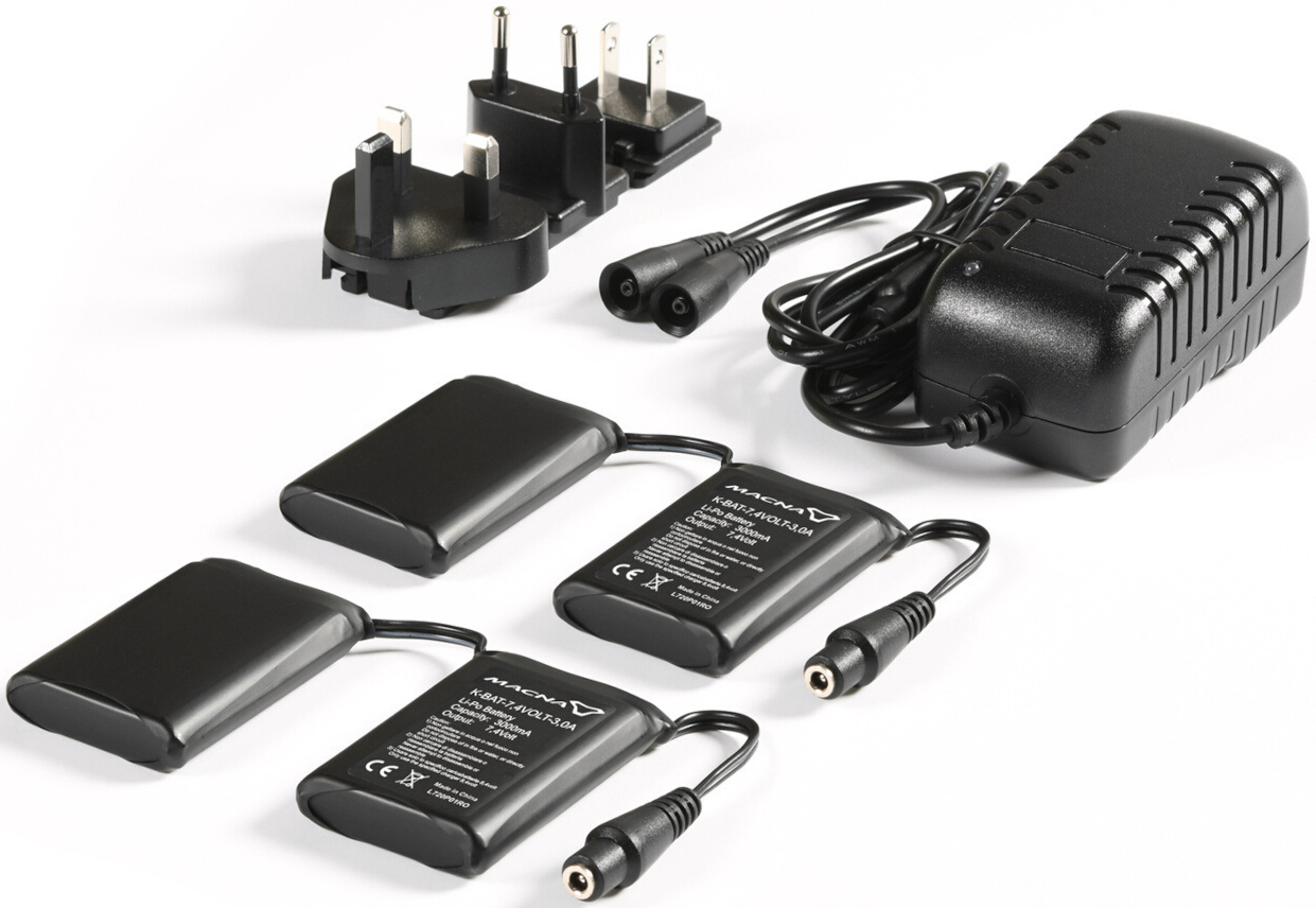Batterie + Chargeur Gants Chauffants Macna 7.4v