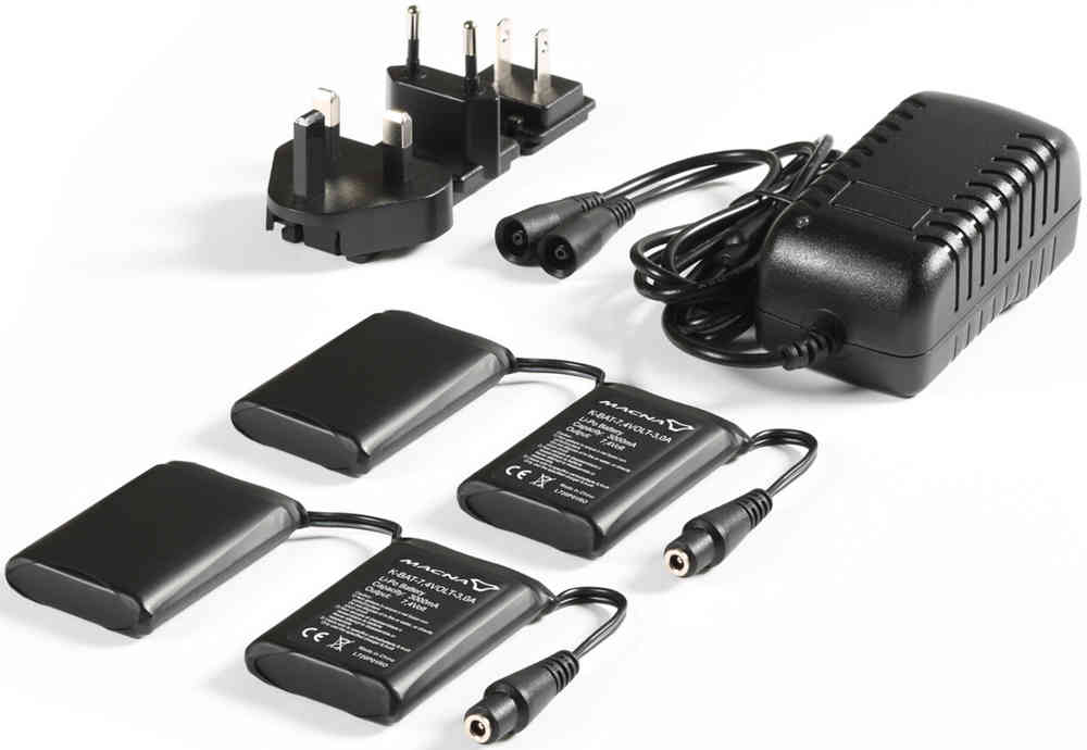 Macna 7,4 Volt 3A Kit batteria