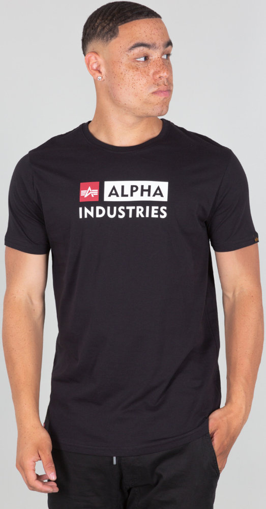 Alpha Industries Block-Logo Футболка