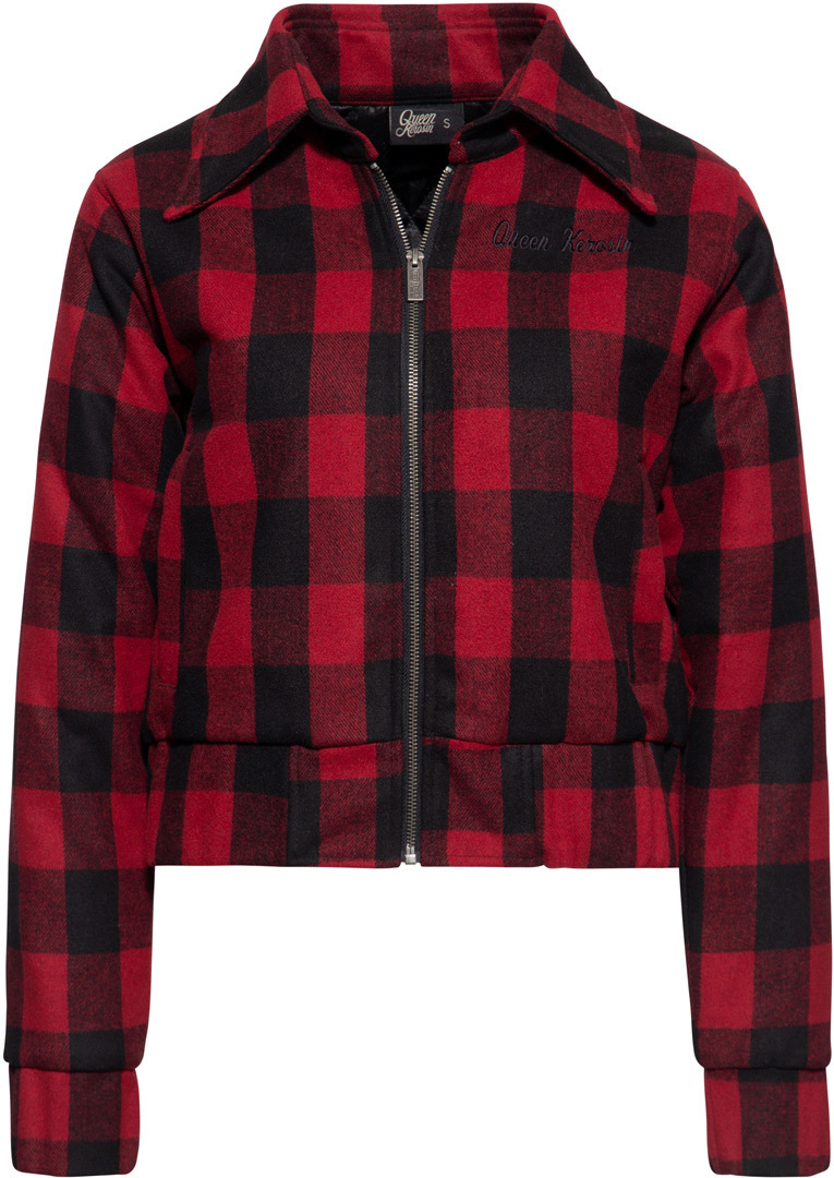 Queen Kerosin Speedway Queen Checkered Veste femme