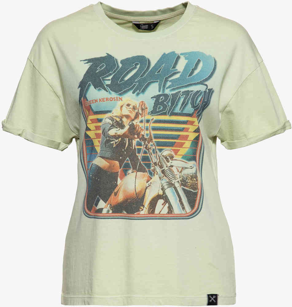 Queen Kerosin Road Bitch T-shirt damski