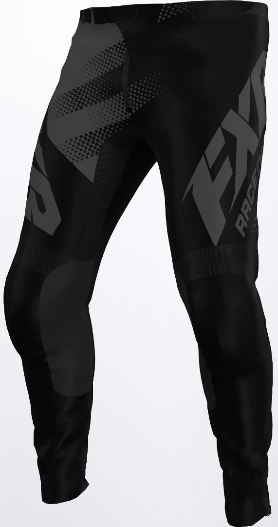 FXR Clutch Stripes Motocross Pants, black-grey, Size 30, black-grey, Size 30