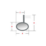 HIGHSIDER MONTANA RIM Lenkerendenspiegel mit LED Blinker