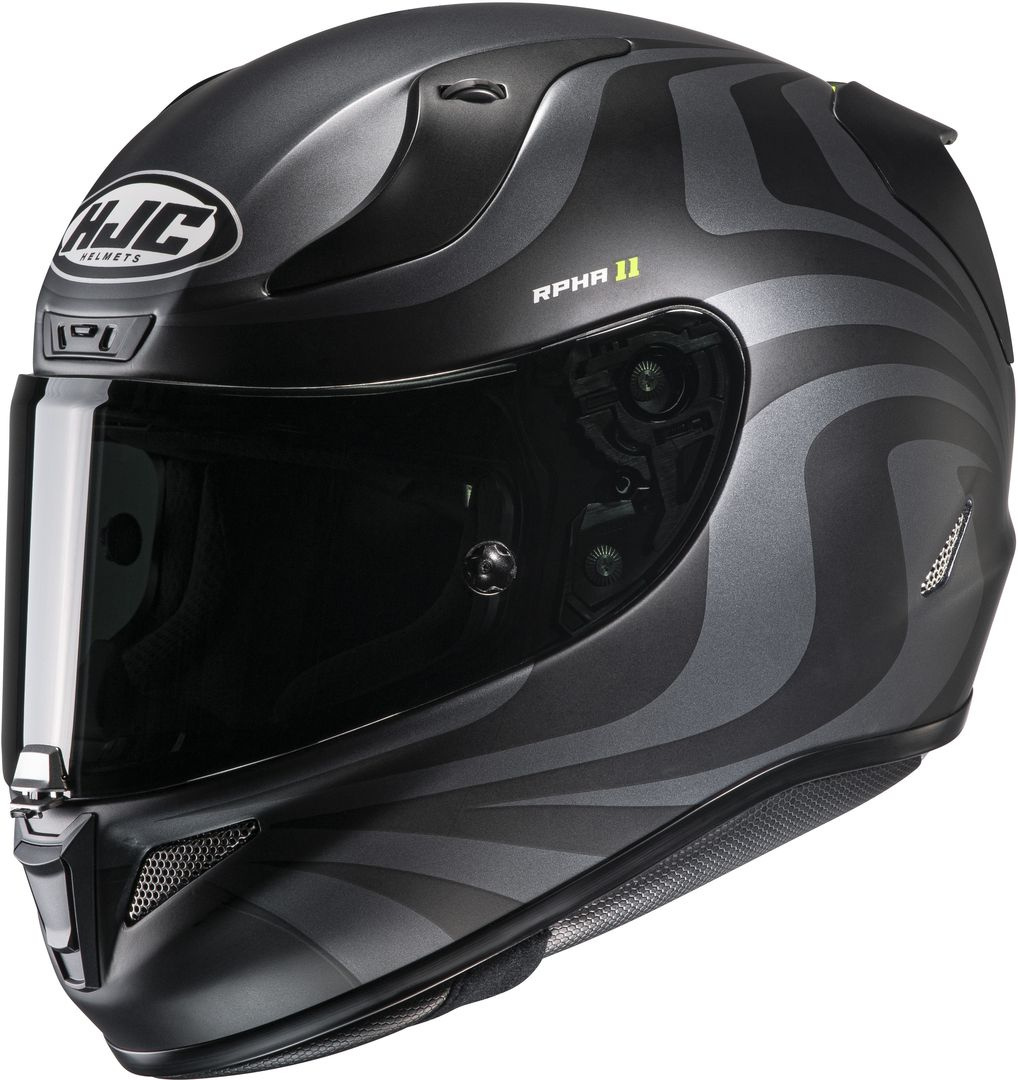 HJC RPHA 11 Eldon Helmet, black-silver, Size XS 54 55, black-silver, Size XS 54 55