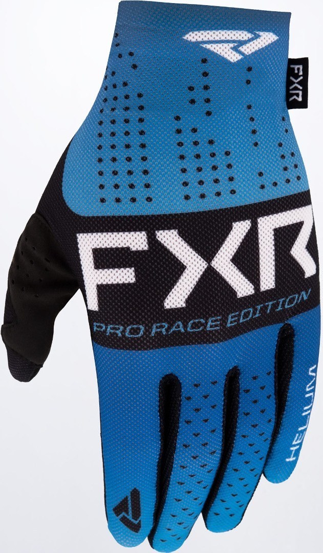FXR Pro-Fit Air Motocross Gloves, black-blue, Size S, black-blue, Size S