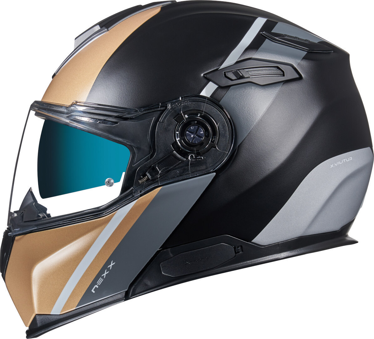 Nexx X.Vilitur Stigen Helmet, black-gold, Size XS, black-gold, Size XS