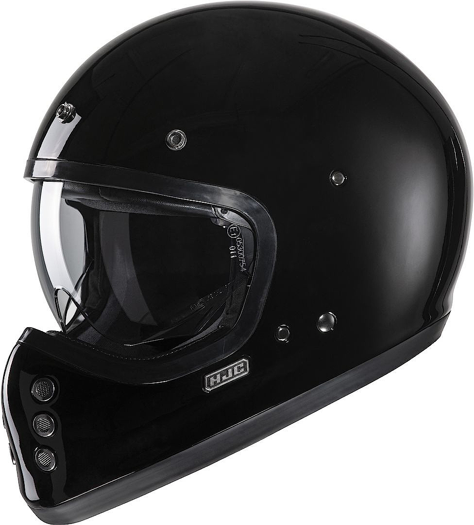 HJC V60 Solid Helmet, black, Size XS 54 55, black, Size XS 54 55