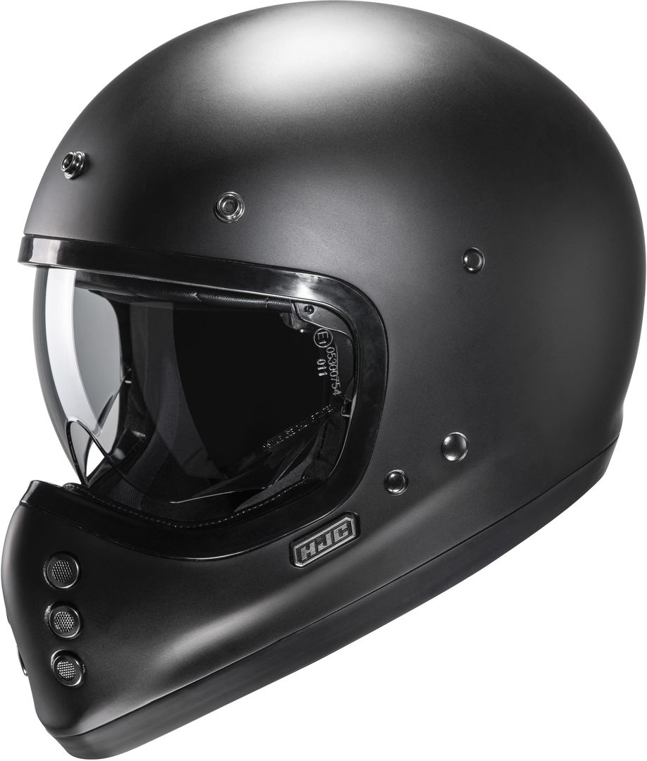 HJC V60 Solid Helmet, black, Size XS 54 55, black, Size XS 54 55