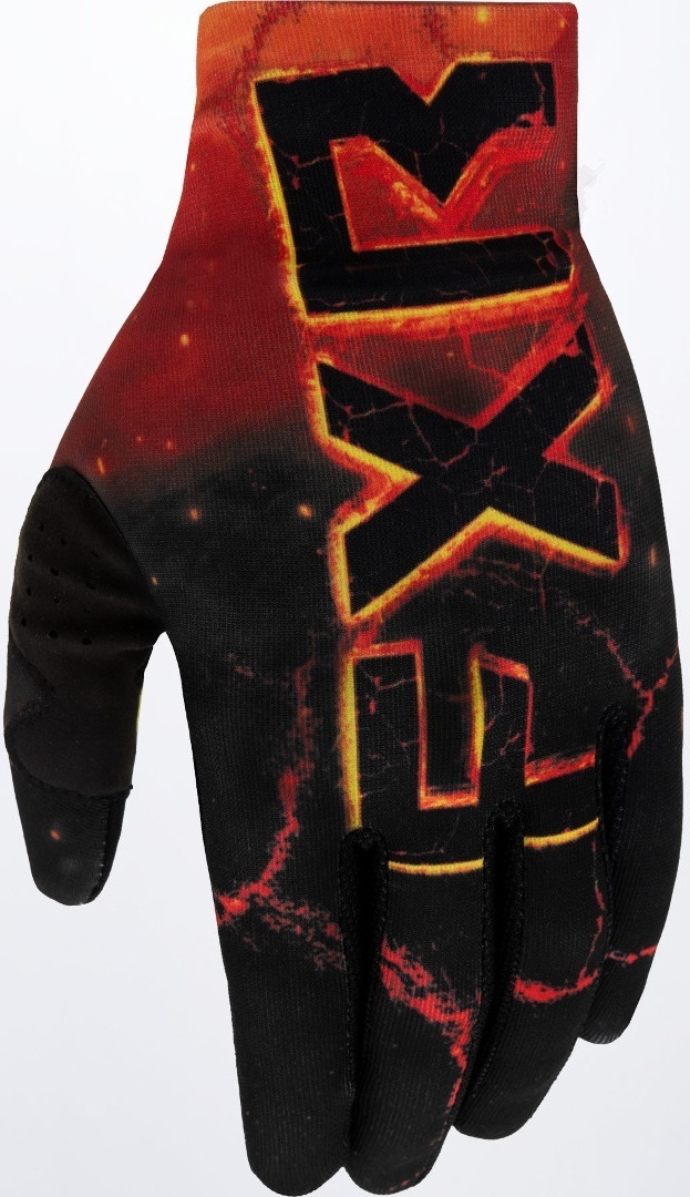 FXR Pro-Fit Air Magma Motocross Gloves, black-red, Size S, black-red, Size S
