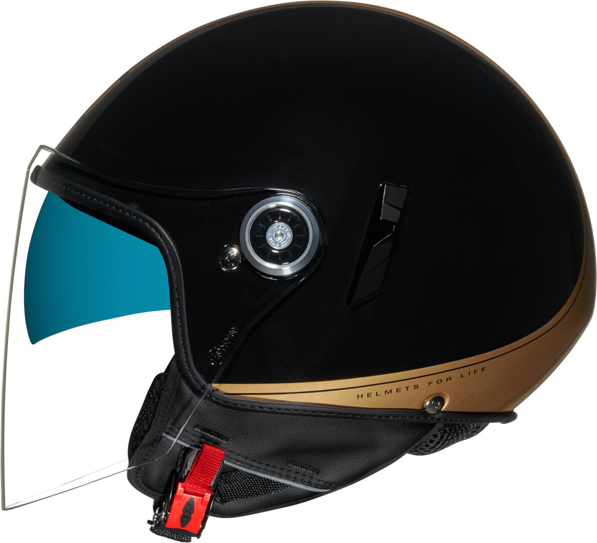Nexx SX.60 Sienna Jet Helm, zwart-goud, afmeting XL