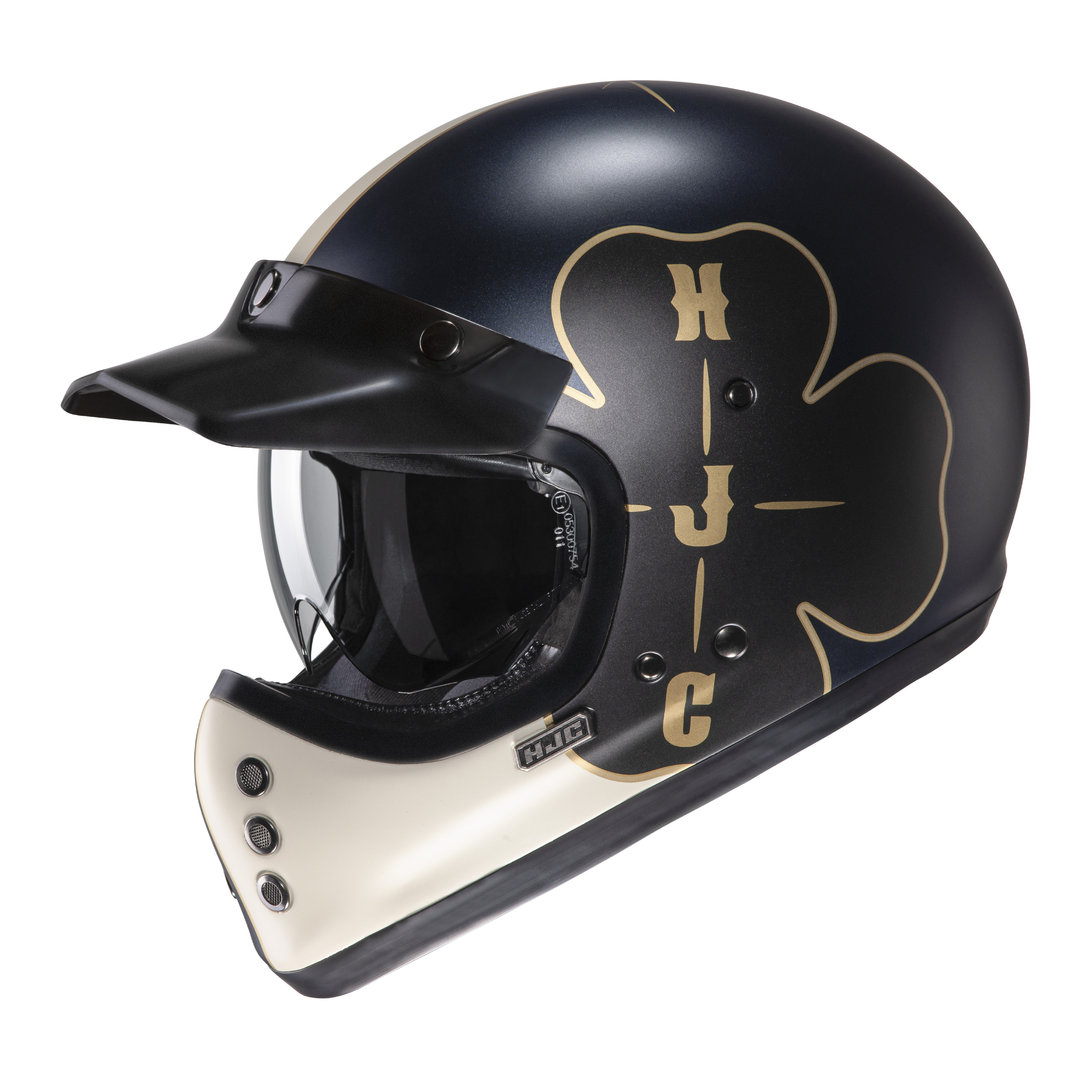 HJC V60 Ofera Helmet, black-blue, Size S, black-blue, Size S