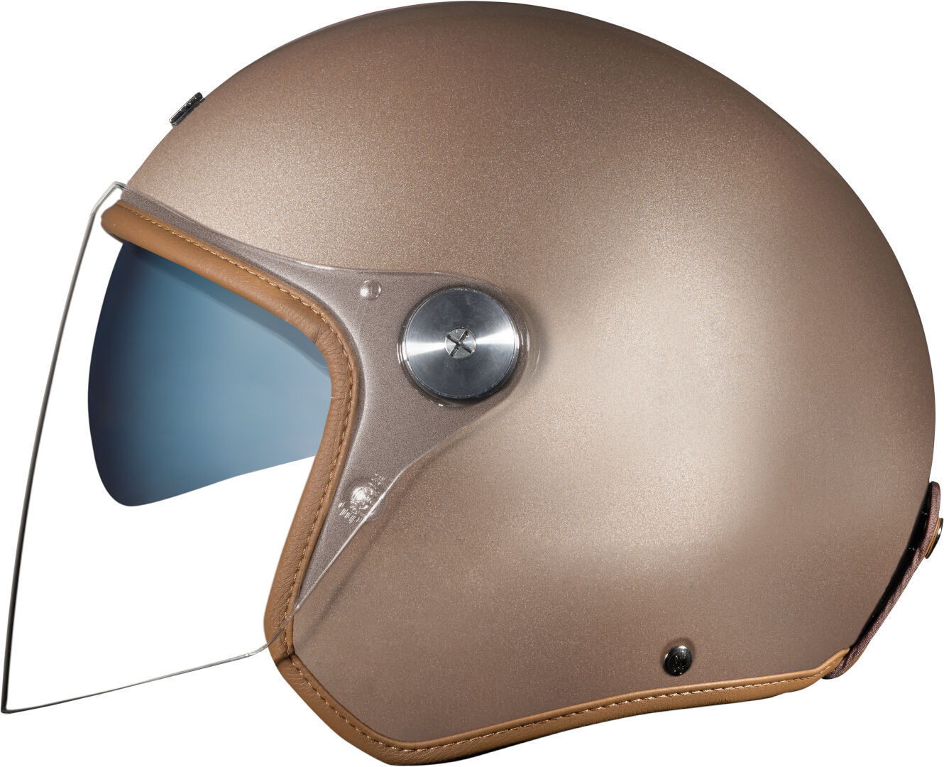 Nexx X.G20 Clubhouse SV Jet Helmet, brown, Size XS, brown, Size XS