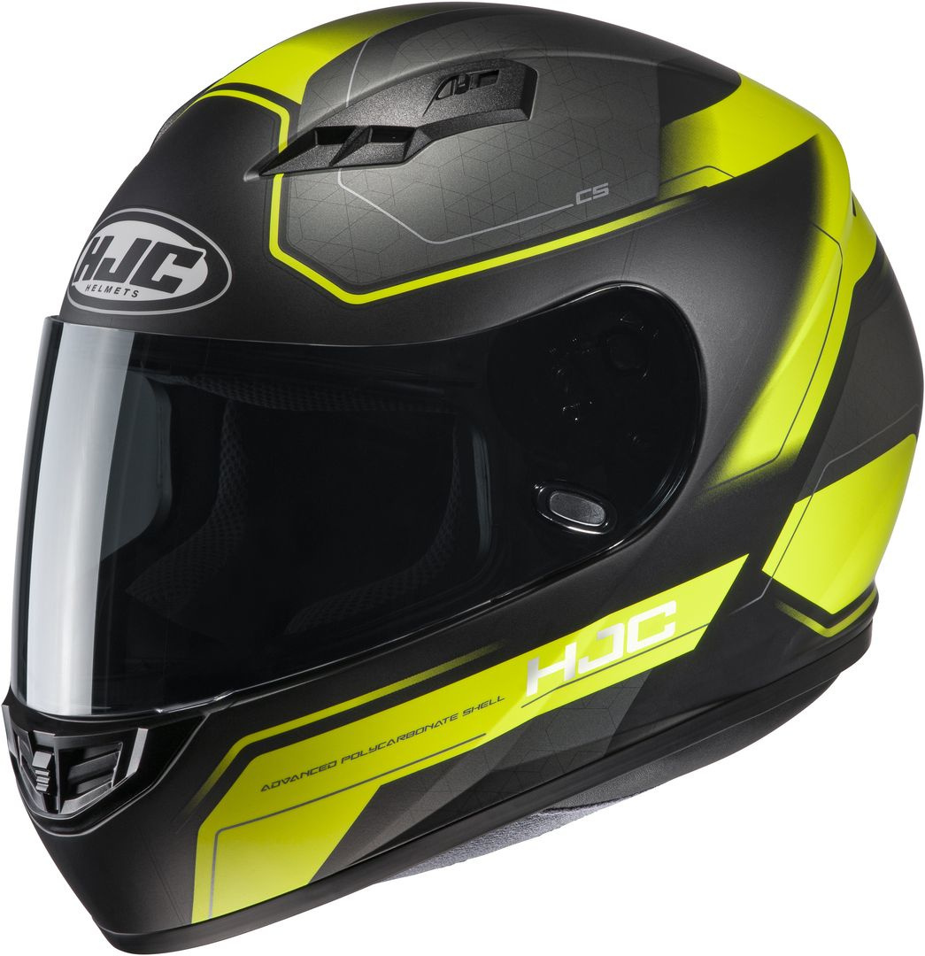 HJC CS-15 Inno Helmet, black-yellow, Size XS, black-yellow, Size XS