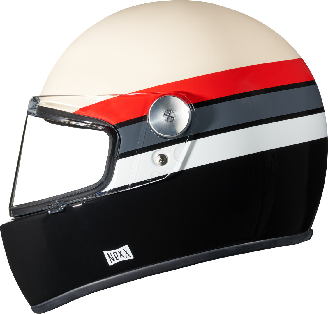 Nexx X.G100R Gallon Helmet, black-grey-red, Size M, black-grey-red, Size M