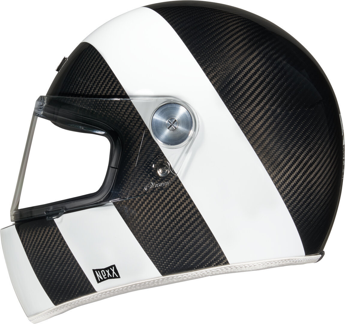 Image of Nexx X.G100R Salt Flats Casco, nero-bianco, dimensione 2XL