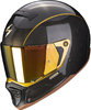 Scorpion EXO-HX1 Carbon SE Solid Gold Casque