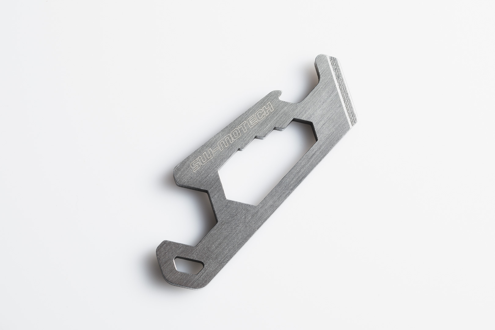 SW-Motech Multitool Schlüsselanhänger - Edelstahl. Mit Logo.