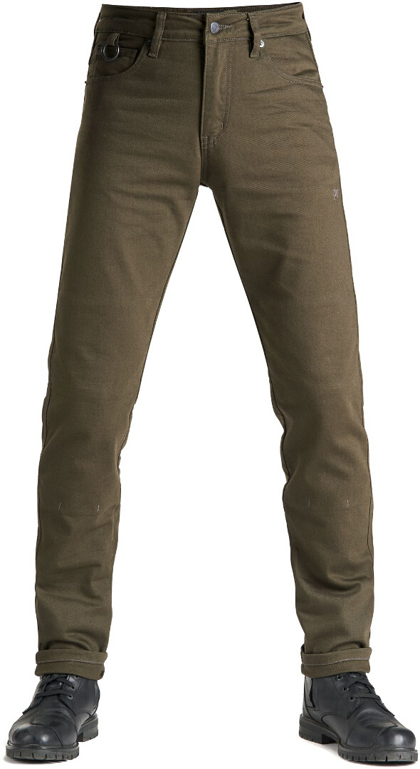 Image of Pando Moto Karl Cor Jeans Moto, verde, dimensione 34