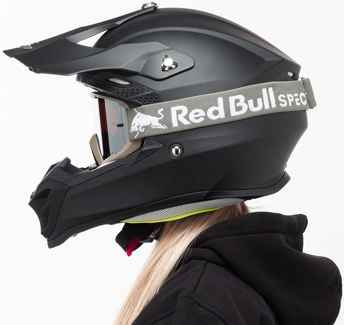 Side view of Red Bull SPECT Eyewear Whip 002 Motocross Goggles, clear for Men