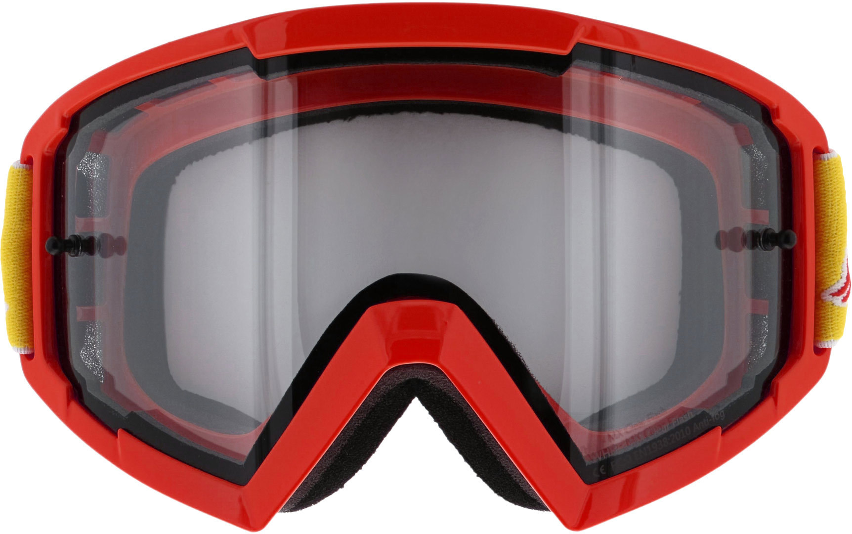 Red Bull SPECT Eyewear Whip SL 008 Motocross Goggles, clear, clear, Size One Size