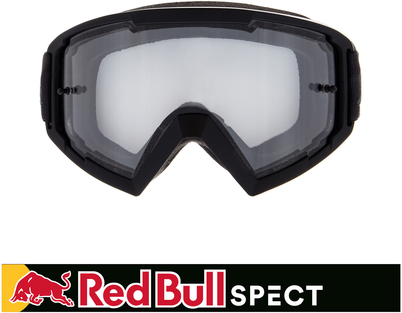 Red Bull SPECT Eyewear Whip 012 Motocross Goggles, clear, clear, Size One Size