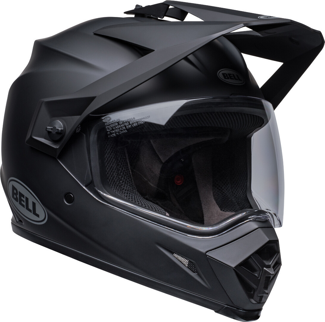 Side view of Bell MX-9 Adventure MIPS Motocross Helmet, black, Size 2XL for Men