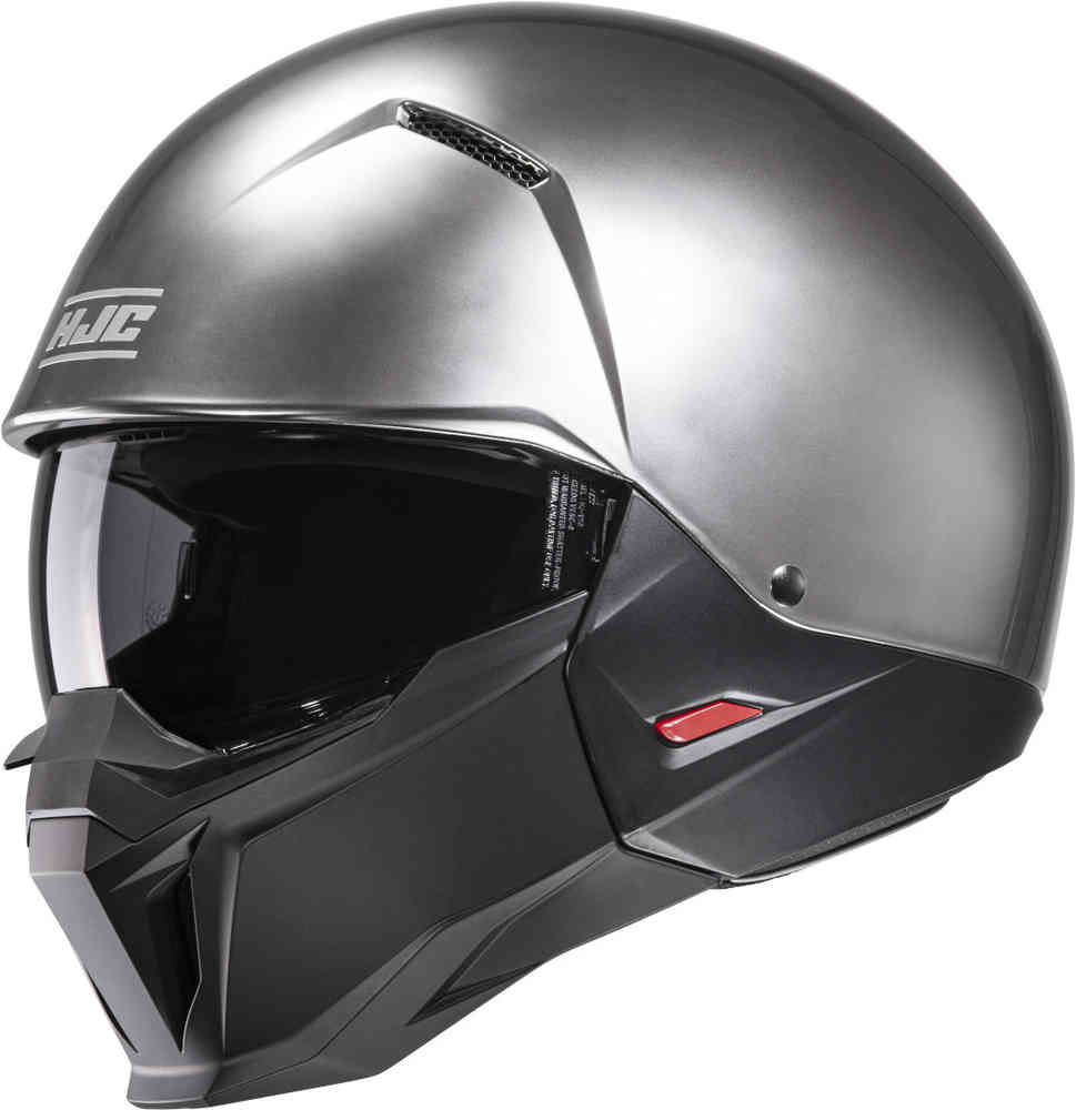 HJC i20 Hyper Silver Jet Helm