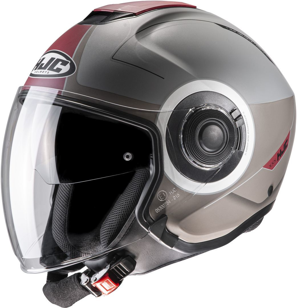 HJC i40 Panadi Jet Helmet, grey-silver, Size XS, grey-silver, Size XS