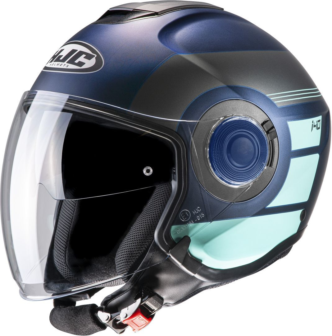 HJC i40 Spina Jet Helmet, grey-blue, Size S, grey-blue, Size S