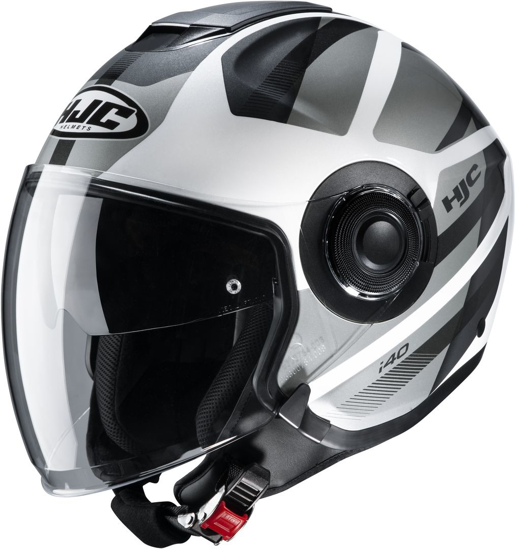 HJC i40 Remi Jet Helmet, black-grey, Size S, black-grey, Size S