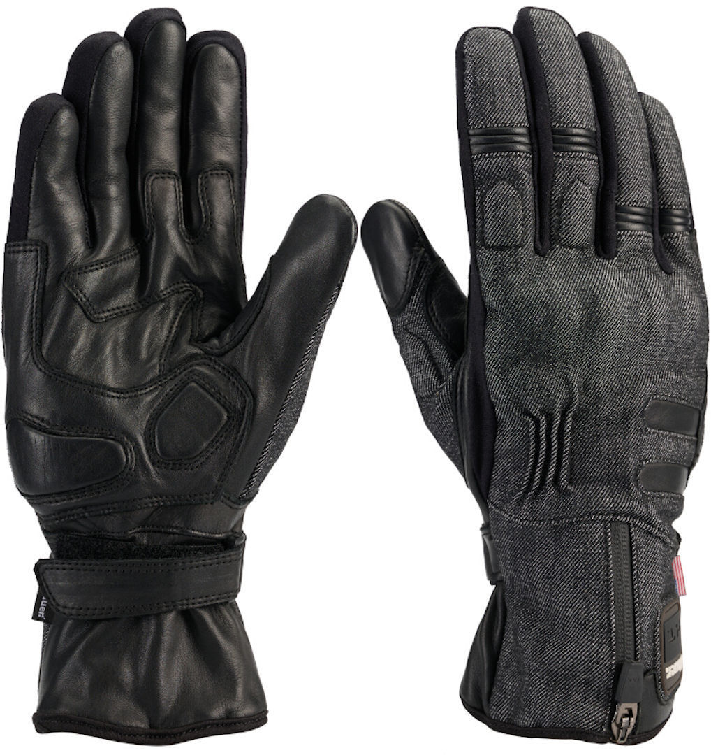 Blauer Union Winter Motorcycle Gloves, black, Size XS, black, Size XS