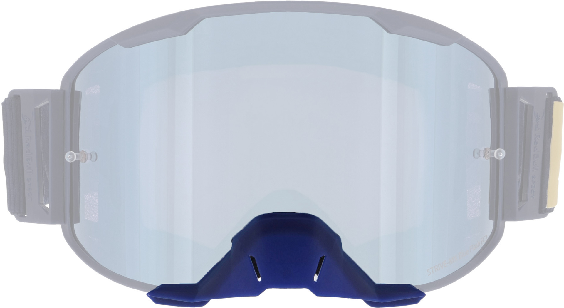 Red Bull SPECT Eyewear Strive Nose Guard, blue, blue, Size One Size