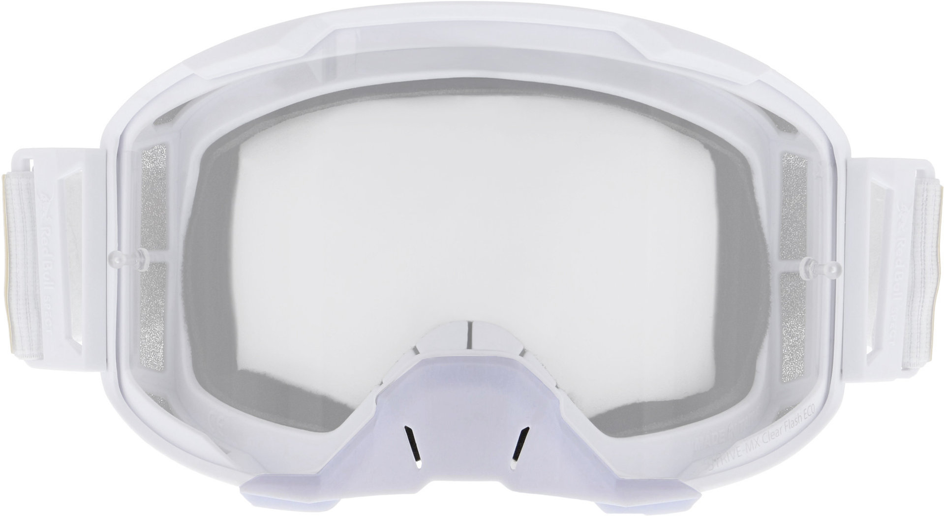 Red Bull SPECT Eyewear Strive Nose Guard, white, white, Size One Size