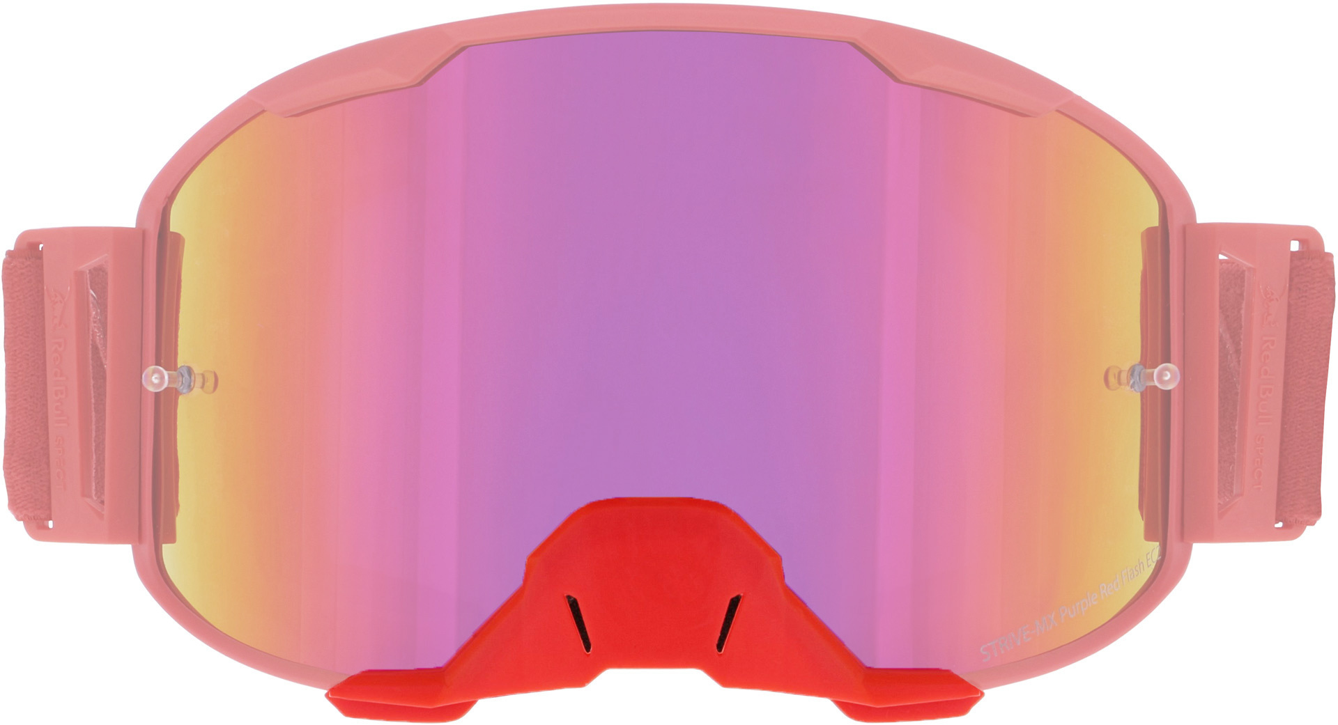 Red Bull SPECT Eyewear Strive Nose Guard, red, Size One Size