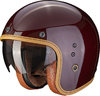 {PreviewImageFor} Scorpion Belfast Evo Carbon Red Реактивный шлем