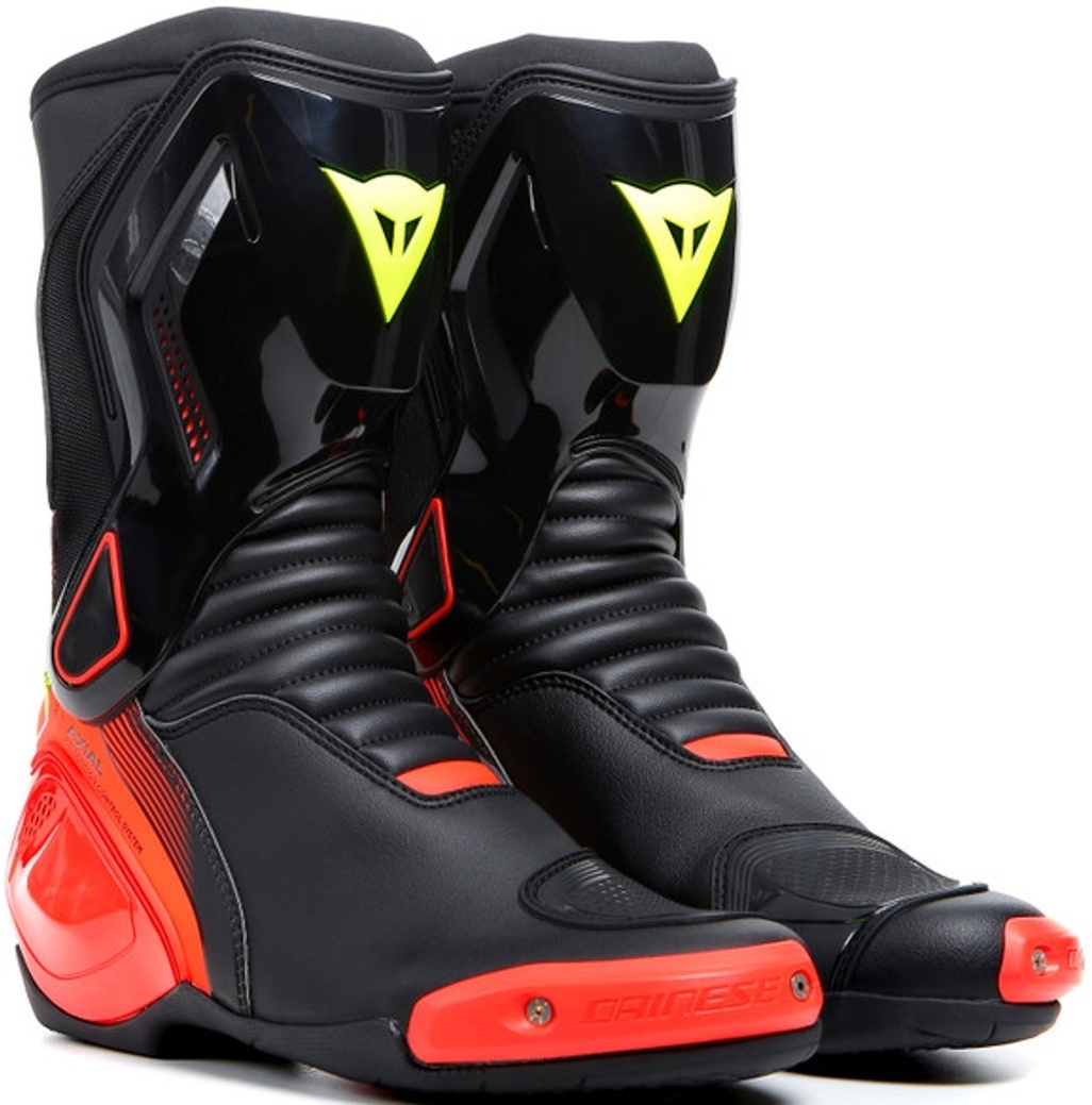 Dainese Nexus 2 Motorcykel stövlar, röd-gul, storlek 45