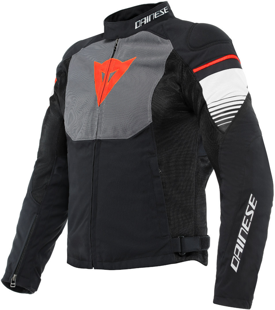 Dainese Air Fast Мотоцикл Текстильная куртка Черный/Серый/Белый 46 