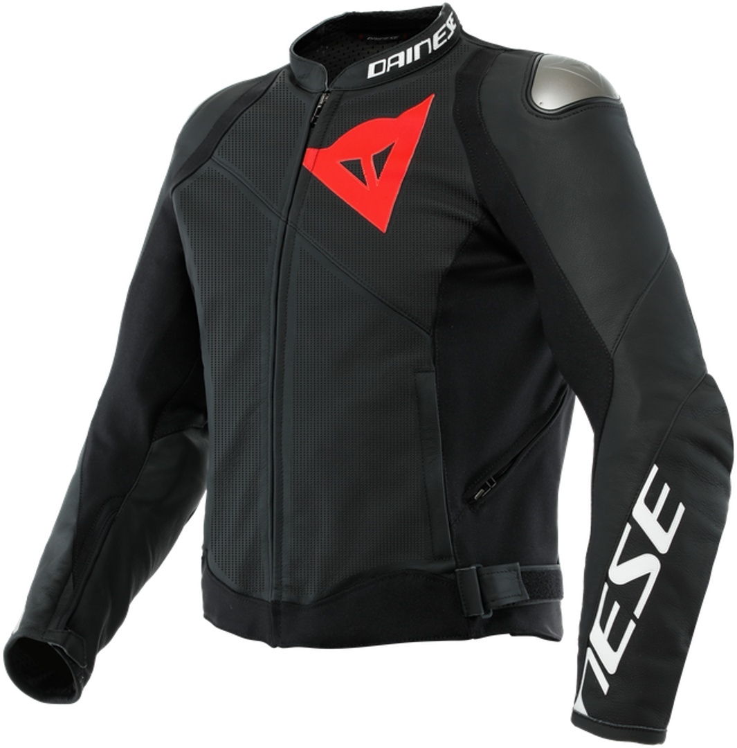 Dainese Sportiva Перфорированная кожаная куртка мотоцикла